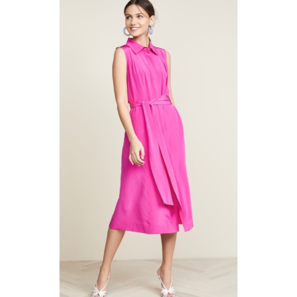 Diane Von Furstenberg DVF Demi Silk Shirtdress